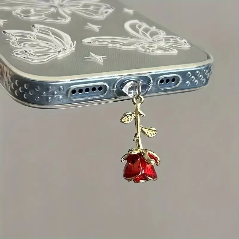 Phone Accessories Red - Akcesoria do telefonów komórkowych w kształcie