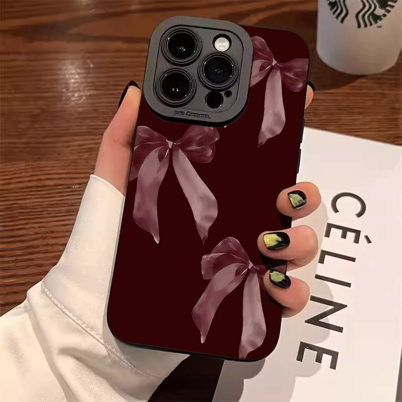 Phone Accessories Red - Miękkie etui na telefon w kolorze