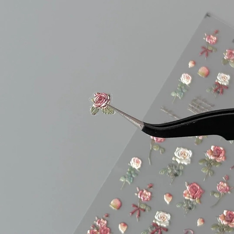 5 szt. Naklejek w stylu retro  – Phone Accessories Red recenzja i cena