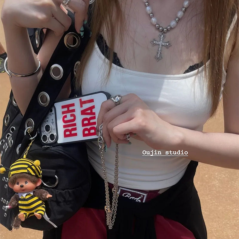 Koreański styl Ins, modny, cze – Phone Accessories Red recenzja i cena