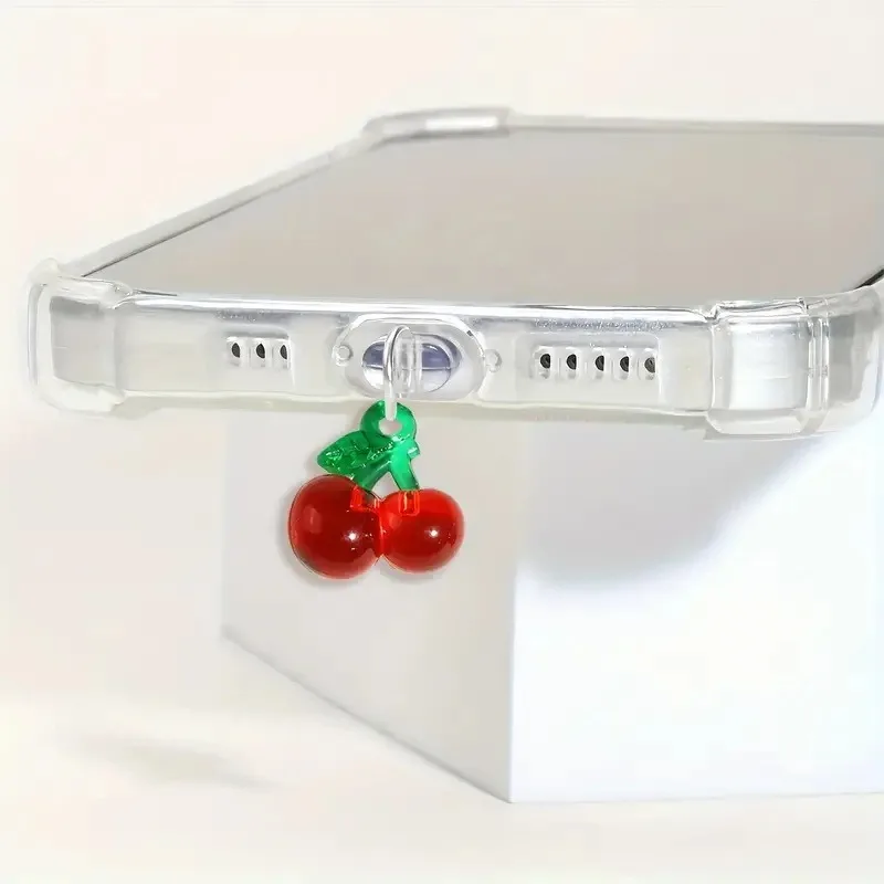1 szt. Czerwona wiśnia Telefon – Phone Accessories Red recenzja i cena